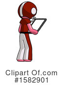 Pink Design Mascot Clipart #1582901 by Leo Blanchette