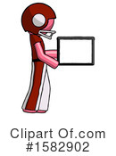 Pink Design Mascot Clipart #1582902 by Leo Blanchette