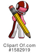 Pink Design Mascot Clipart #1582919 by Leo Blanchette