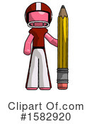 Pink Design Mascot Clipart #1582920 by Leo Blanchette