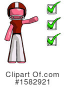 Pink Design Mascot Clipart #1582921 by Leo Blanchette