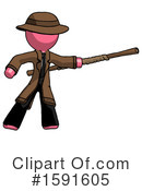 Pink Design Mascot Clipart #1591605 by Leo Blanchette