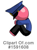 Pink Design Mascot Clipart #1591608 by Leo Blanchette