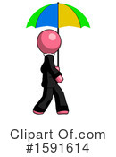 Pink Design Mascot Clipart #1591614 by Leo Blanchette