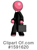Pink Design Mascot Clipart #1591620 by Leo Blanchette