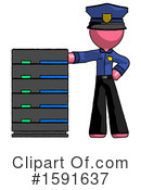 Pink Design Mascot Clipart #1591637 by Leo Blanchette