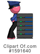 Pink Design Mascot Clipart #1591640 by Leo Blanchette