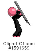 Pink Design Mascot Clipart #1591659 by Leo Blanchette
