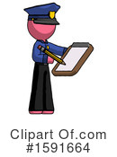 Pink Design Mascot Clipart #1591664 by Leo Blanchette