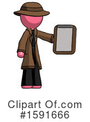 Pink Design Mascot Clipart #1591666 by Leo Blanchette
