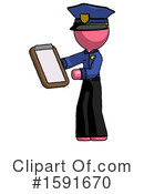 Pink Design Mascot Clipart #1591670 by Leo Blanchette