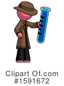 Pink Design Mascot Clipart #1591672 by Leo Blanchette