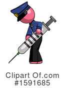 Pink Design Mascot Clipart #1591685 by Leo Blanchette