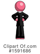 Pink Design Mascot Clipart #1591686 by Leo Blanchette
