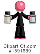 Pink Design Mascot Clipart #1591689 by Leo Blanchette