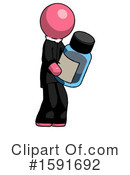 Pink Design Mascot Clipart #1591692 by Leo Blanchette