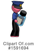 Pink Design Mascot Clipart #1591694 by Leo Blanchette