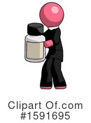 Pink Design Mascot Clipart #1591695 by Leo Blanchette