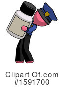 Pink Design Mascot Clipart #1591700 by Leo Blanchette