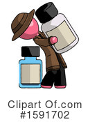 Pink Design Mascot Clipart #1591702 by Leo Blanchette