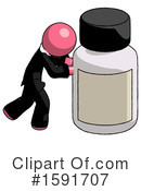 Pink Design Mascot Clipart #1591707 by Leo Blanchette