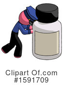 Pink Design Mascot Clipart #1591709 by Leo Blanchette