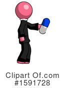 Pink Design Mascot Clipart #1591728 by Leo Blanchette