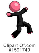 Pink Design Mascot Clipart #1591749 by Leo Blanchette