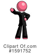 Pink Design Mascot Clipart #1591752 by Leo Blanchette