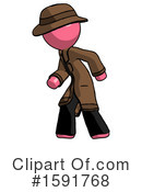 Pink Design Mascot Clipart #1591768 by Leo Blanchette