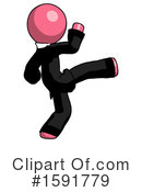 Pink Design Mascot Clipart #1591779 by Leo Blanchette