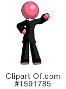 Pink Design Mascot Clipart #1591785 by Leo Blanchette