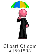 Pink Design Mascot Clipart #1591803 by Leo Blanchette