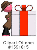 Pink Design Mascot Clipart #1591815 by Leo Blanchette