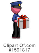 Pink Design Mascot Clipart #1591817 by Leo Blanchette