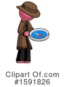 Pink Design Mascot Clipart #1591826 by Leo Blanchette