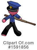 Pink Design Mascot Clipart #1591856 by Leo Blanchette