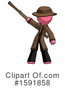 Pink Design Mascot Clipart #1591858 by Leo Blanchette