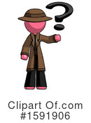 Pink Design Mascot Clipart #1591906 by Leo Blanchette