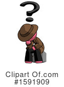 Pink Design Mascot Clipart #1591909 by Leo Blanchette