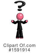 Pink Design Mascot Clipart #1591914 by Leo Blanchette
