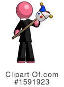 Pink Design Mascot Clipart #1591923 by Leo Blanchette