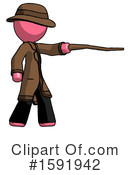 Pink Design Mascot Clipart #1591942 by Leo Blanchette