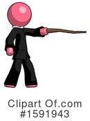 Pink Design Mascot Clipart #1591943 by Leo Blanchette