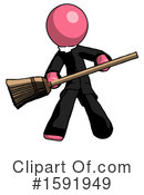 Pink Design Mascot Clipart #1591949 by Leo Blanchette