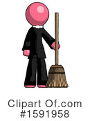 Pink Design Mascot Clipart #1591958 by Leo Blanchette