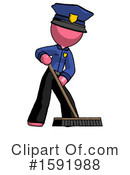 Pink Design Mascot Clipart #1591988 by Leo Blanchette