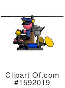 Pink Design Mascot Clipart #1592019 by Leo Blanchette