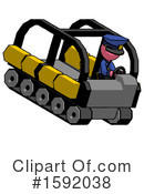 Pink Design Mascot Clipart #1592038 by Leo Blanchette