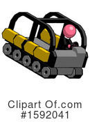 Pink Design Mascot Clipart #1592041 by Leo Blanchette